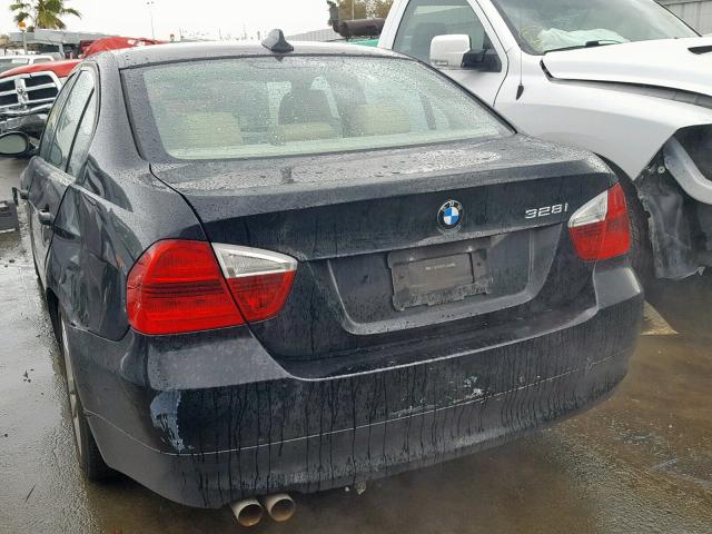 WBAVC53577FZ76489 - 2007 BMW 328 I SULE BLACK photo 3