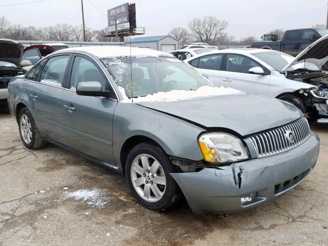 1MEHM41125G607374 - 2005 MERCURY MONTEGO LU GREEN photo 1