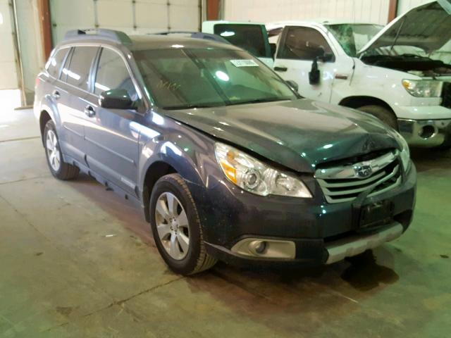 4S4BRDKC4B2421669 - 2011 SUBARU OUTBACK 3. GRAY photo 1