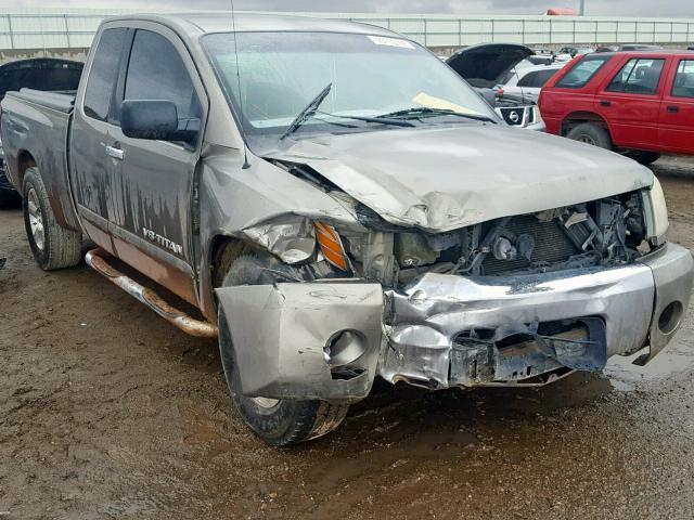 1N6BA06AX6N522214 - 2006 NISSAN TITAN XE TAN photo 1