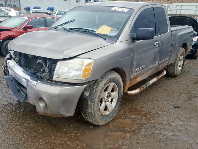 1N6BA06AX6N522214 - 2006 NISSAN TITAN XE TAN photo 2