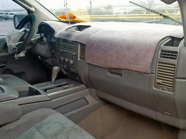 1N6BA06AX6N522214 - 2006 NISSAN TITAN XE TAN photo 9