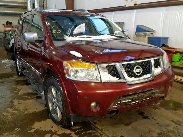 5N1AA0NE1AN600953 - 2010 NISSAN ARMADA PLA RED photo 1