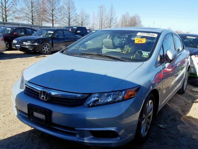 19XFB2F93CE013312 - 2012 HONDA CIVIC EXL SILVER photo 2