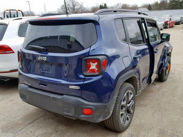 ZACCJABBXJPH33201 - 2018 JEEP RENEGADE L BLUE photo 4