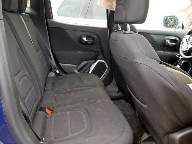 ZACCJABBXJPH33201 - 2018 JEEP RENEGADE L BLUE photo 6