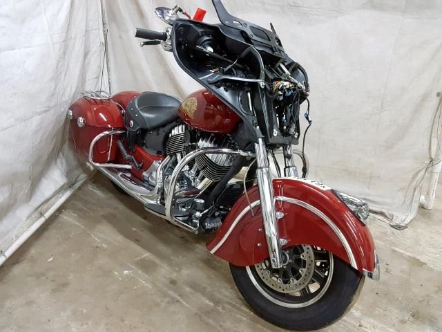 56KTCAAA4E3311805 - 2014 INDIAN MOTORCYCLE CO. CHIEFTAIN RED photo 1