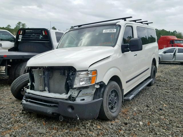 5BZAF0AA7HN850751 - 2017 NISSAN NV 3500 WHITE photo 2