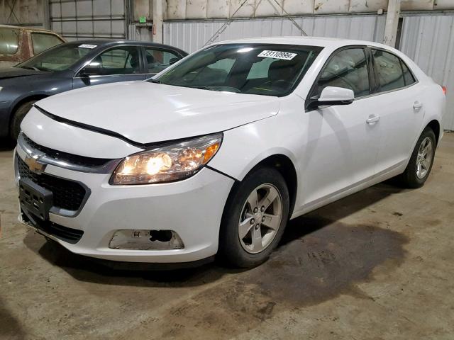 1G11C5SA7GF154283 - 2016 CHEVROLET MALIBU LIM WHITE photo 2