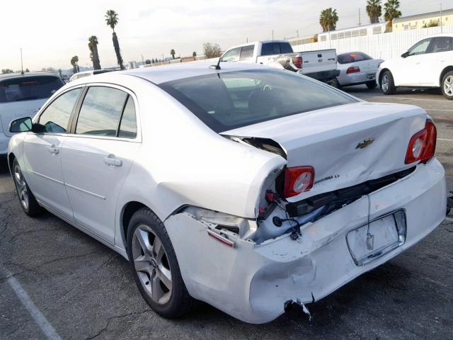1G1ZC5EB9A4145918 - 2010 CHEVROLET MALIBU 1LT WHITE photo 3