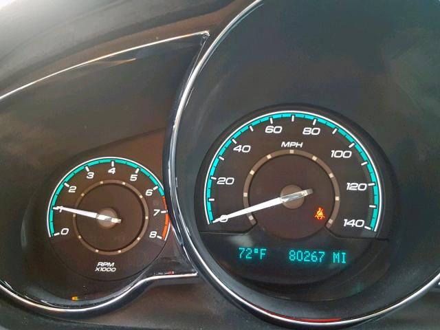 1G1ZC5EB9A4145918 - 2010 CHEVROLET MALIBU 1LT WHITE photo 8