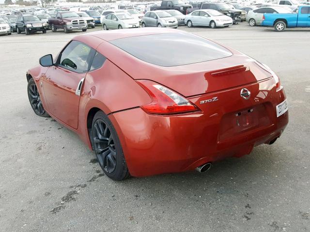 JN1AZ4EH6GM933911 - 2016 NISSAN 370Z BASE RED photo 3