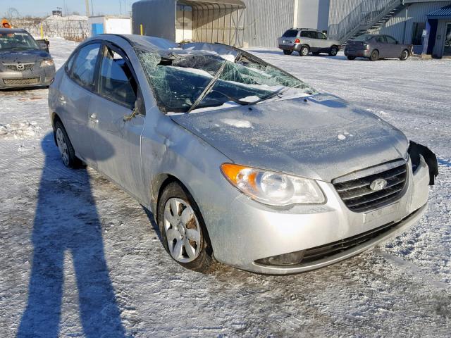 KMHDU45D67U018025 - 2007 HYUNDAI ELANTRA GL SILVER photo 1