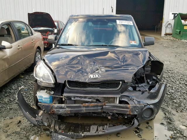 KNDJT2A58D7552053 - 2013 KIA SOUL შავი ფოტო 9