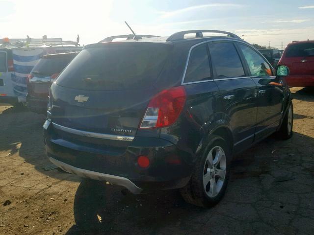 3GNAL4EK1ES671729 - 2014 CHEVROLET CAPTIVA LT BLACK photo 4