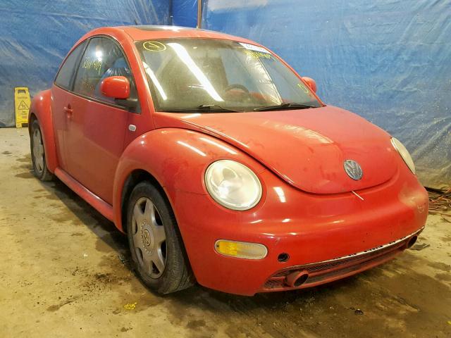 3VWCC21C1YM432790 - 2000 VOLKSWAGEN NEW BEETLE 红色 照片 1