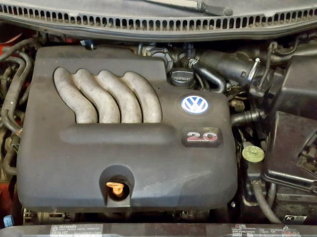3VWCC21C1YM432790 - 2000 VOLKSWAGEN NEW BEETLE 红色 照片 7