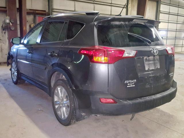 2T3DFREV3FW288142 - 2015 TOYOTA RAV4 LIMIT GRAY photo 3