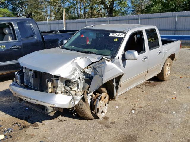 1GCDSCF9XC8154742 - 2012 CHEVROLET COLORADO L SILVER photo 2