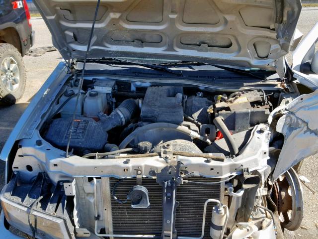 1GCDSCF9XC8154742 - 2012 CHEVROLET COLORADO L SILVER photo 7