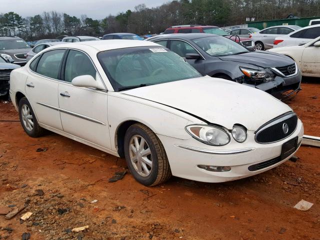 2G4WD582761145126 - 2006 BUICK LACROSSE C WHITE photo 1