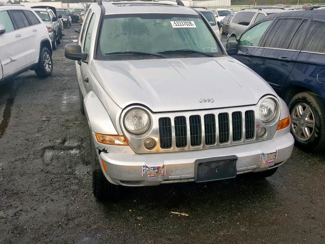 1J4GL58K06W272251 - 2006 JEEP LIBERTY LI SILVER photo 9