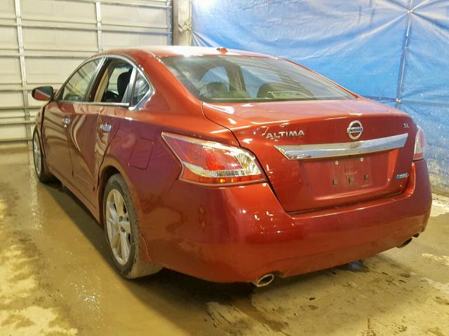 1N4AL3AP4DC905067 - 2013 NISSAN ALTIMA 2.5 RED photo 3