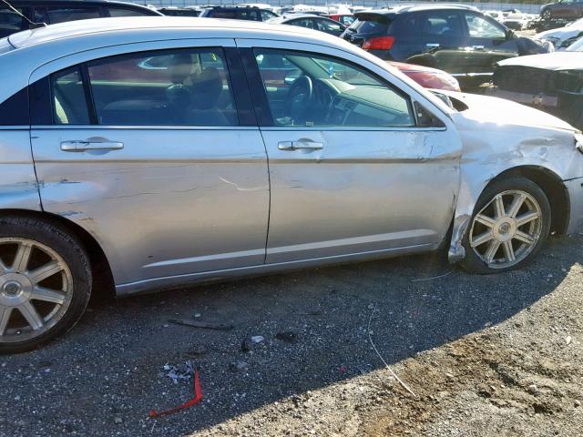 1C3LC56R48N221160 - 2008 CHRYSLER SEBRING TO SILVER photo 9