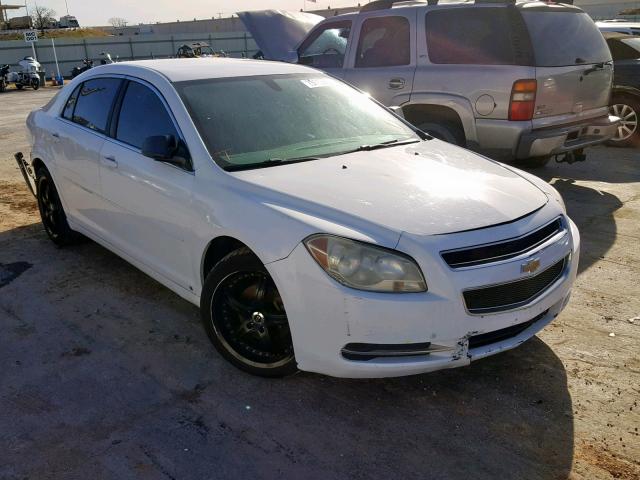 1G1ZG57B39F157290 - 2009 CHEVROLET MALIBU LS WHITE photo 1