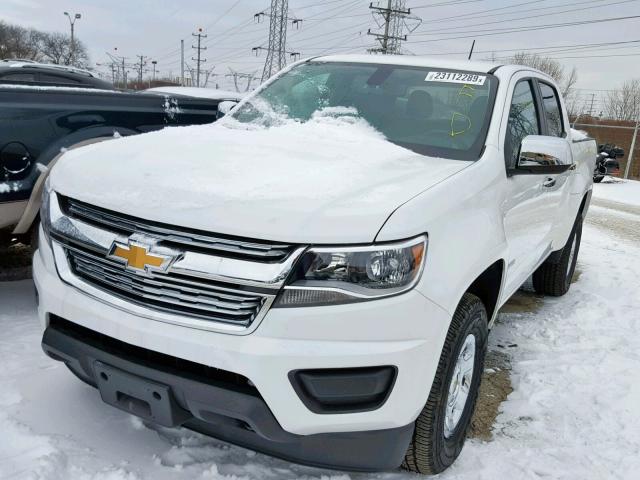 1GCGTBEN3H1205792 - 2017 CHEVROLET COLORADO WHITE photo 2