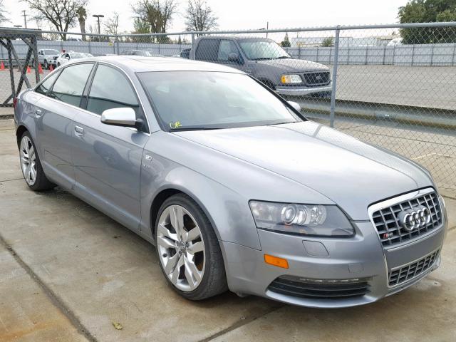 WAUGN74F07N156945 - 2007 AUDI S6 QUATTRO GRAY photo 1