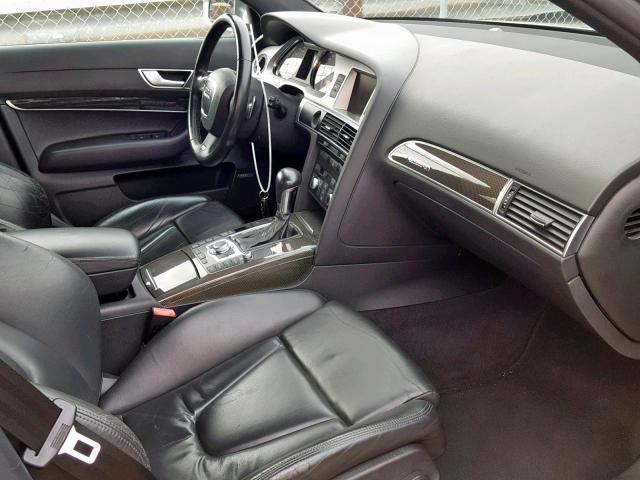 WAUGN74F07N156945 - 2007 AUDI S6 QUATTRO GRAY photo 5