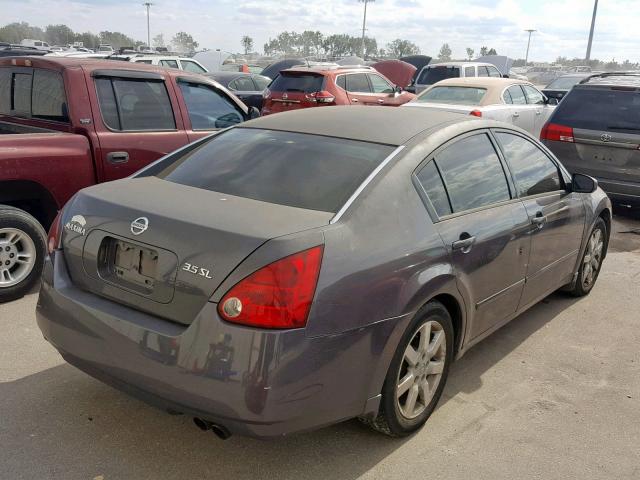 1N4BA41E15C877132 - 2005 NISSAN MAXIMA SE 灰色 照片 4