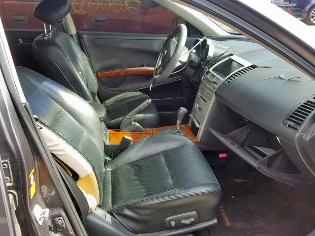 1N4BA41E15C877132 - 2005 NISSAN MAXIMA SE 灰色 照片 5