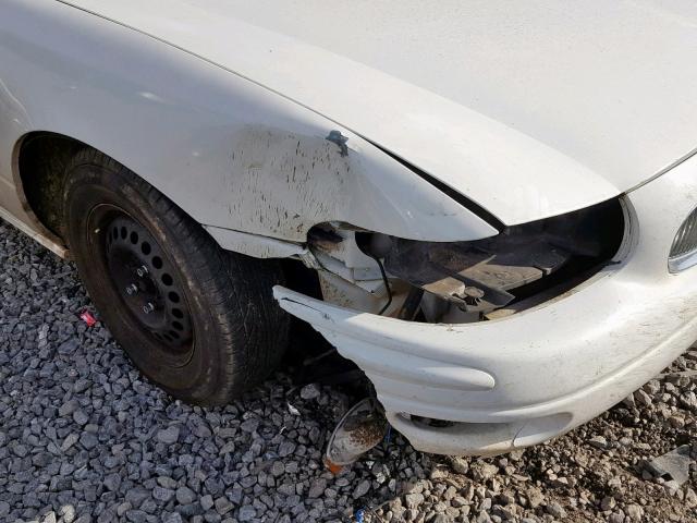 1G4HP52K544101541 - 2004 BUICK LESABRE CU WHITE photo 10