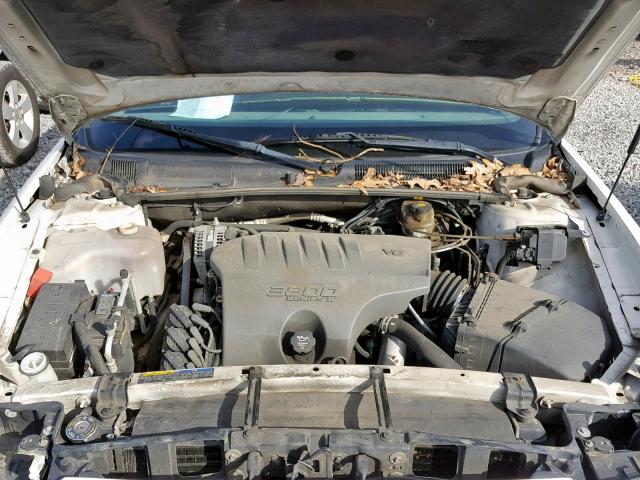 1G4HP52K544101541 - 2004 BUICK LESABRE CU WHITE photo 7