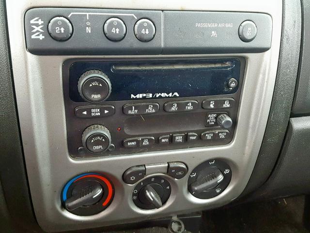 1GCHTCFE1C8131782 - 2012 CHEVROLET COLORADO L RED photo 9