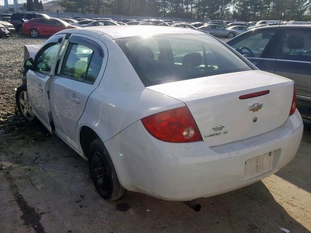 1G1AF5F58A7106085 - 2010 CHEVROLET COBALT 2LT WHITE photo 3