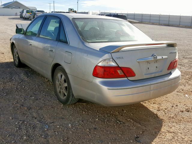 4T1BF28B73U281764 - 2003 TOYOTA AVALON XL GRAY photo 3