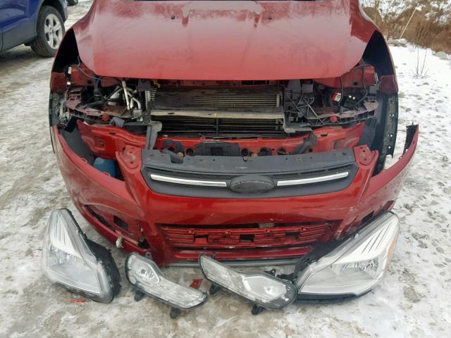 1FMCU9GX7DUB86767 - 2013 FORD ESCAPE SE RED photo 9