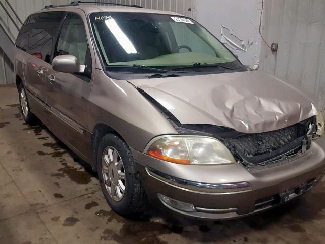 2FMDA58482BB66864 - 2002 FORD WINDSTAR L TAN photo 1