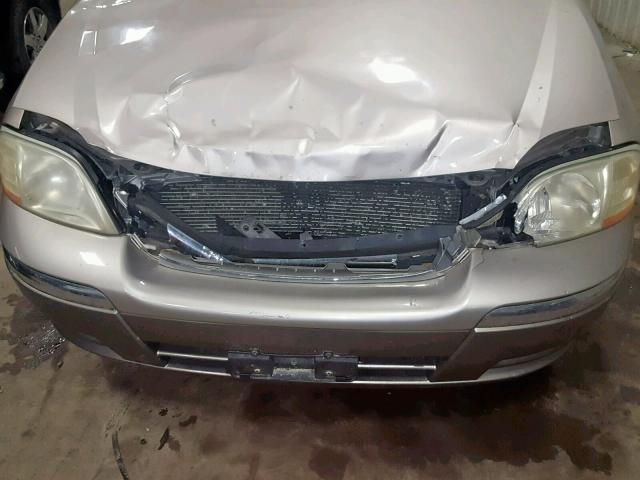 2FMDA58482BB66864 - 2002 FORD WINDSTAR L TAN photo 9