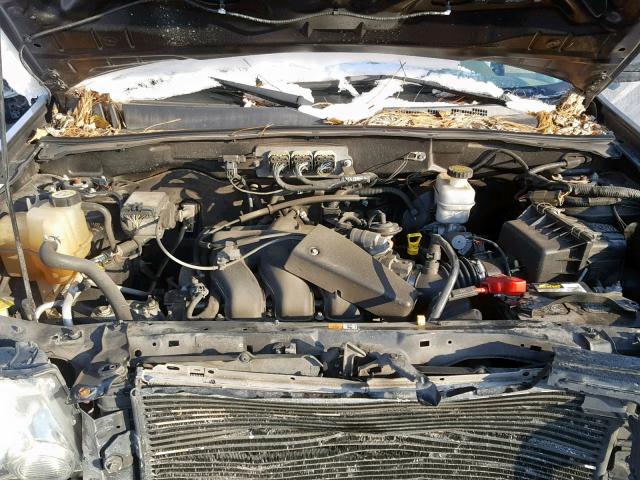 1FMCU93188KB47060 - 2008 FORD ESCAPE XLT GRAY photo 7