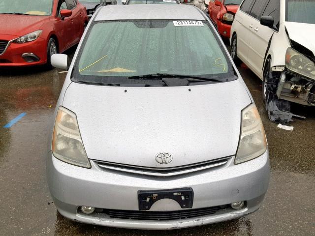 JTDKB20U267070682 - 2006 TOYOTA PRIUS SILVER photo 10