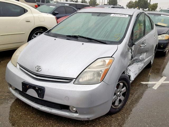 JTDKB20U267070682 - 2006 TOYOTA PRIUS SILVER photo 2