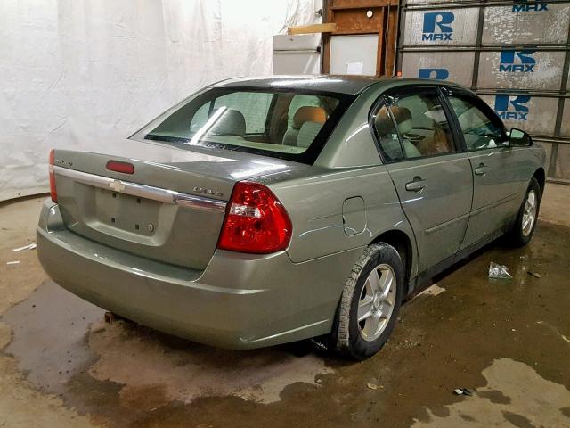 1G1ZT52854F220065 - 2004 CHEVROLET MALIBU LS 绿色 照片 4