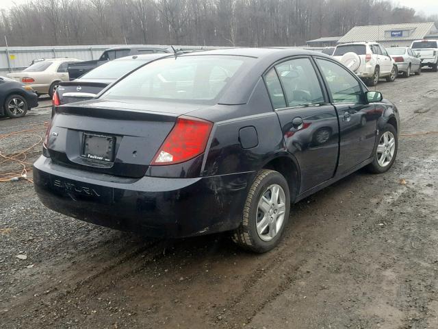 1G8AJ55FX7Z106757 - 2007 SATURN ION LEVEL BLACK photo 4