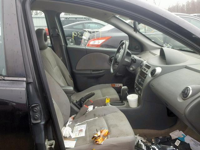 1G8AJ55FX7Z106757 - 2007 SATURN ION LEVEL BLACK photo 5
