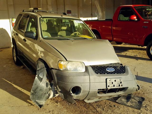 1FMYU93135KA43710 - 2005 FORD ESCAPE XLT BEIGE photo 1