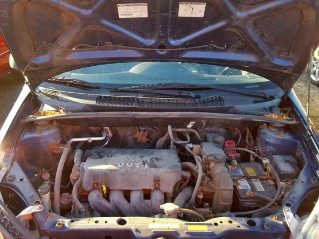 JTDAT123930282054 - 2003 TOYOTA ECHO BLUE photo 7